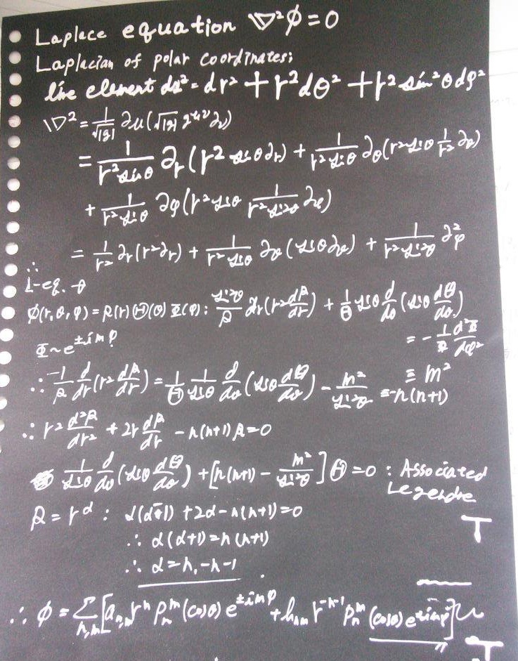 Laplace方程式の解